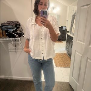 White button down shirt